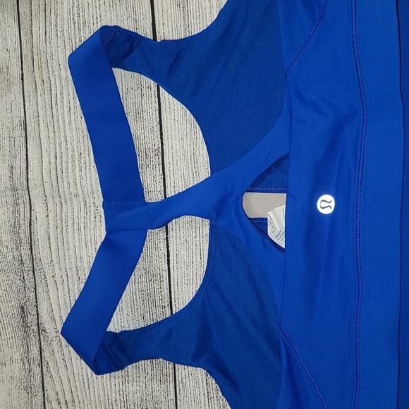 Lululemon Sports Bra Blue - Picture 4 of 6
